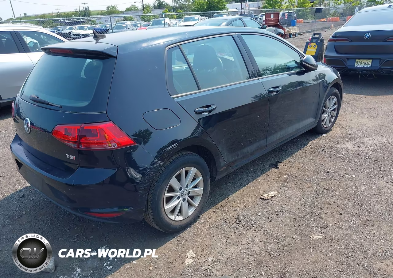 2015 Volkswagen Golf Tsi S 4-Door VIN:3VW217AU8FM029460 - 4