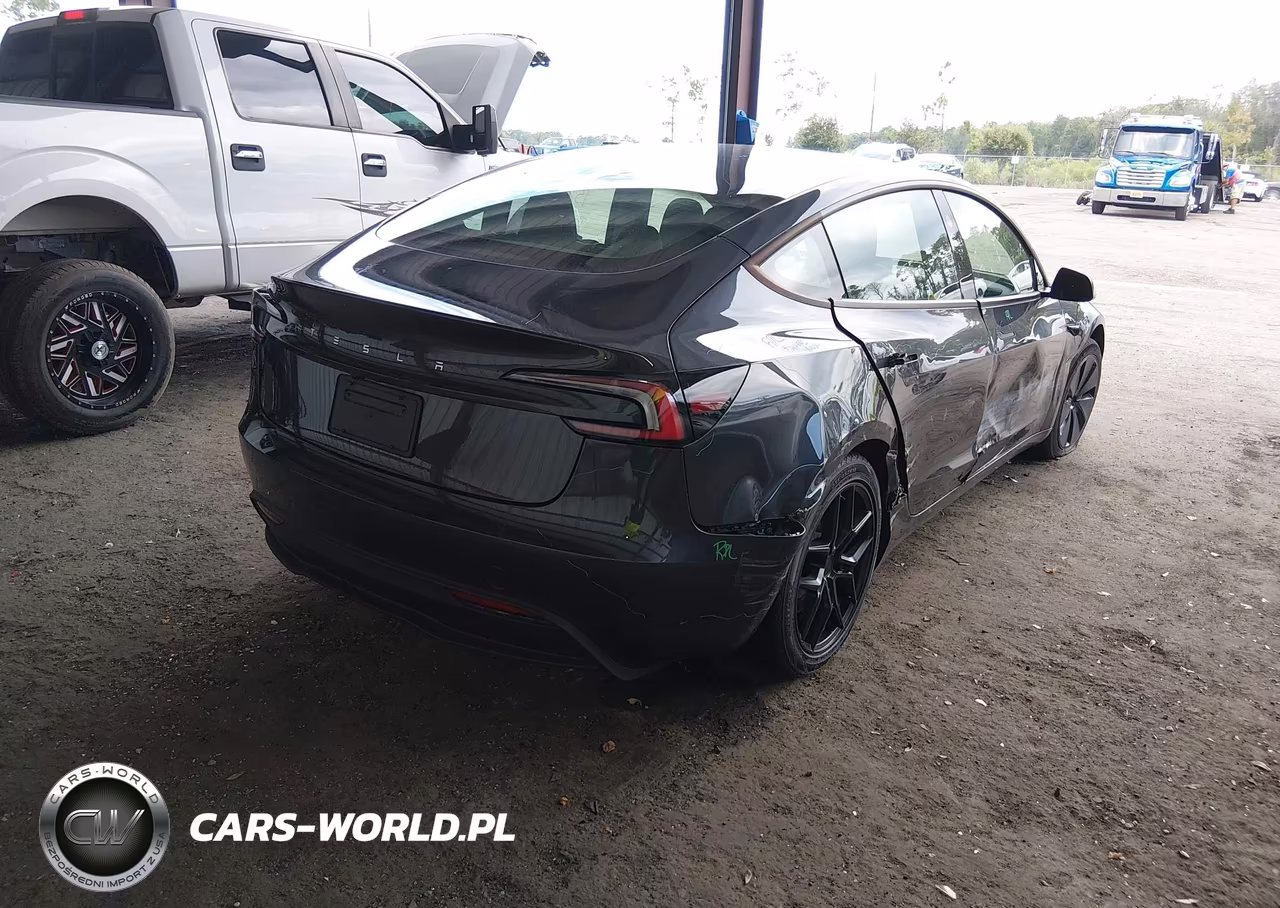 2025 Tesla Model 3 Long Range Rear-Wheel Drive-Standard Rear-Wheel Drive VIN:5YJ3E1EAXSF965023 - 4