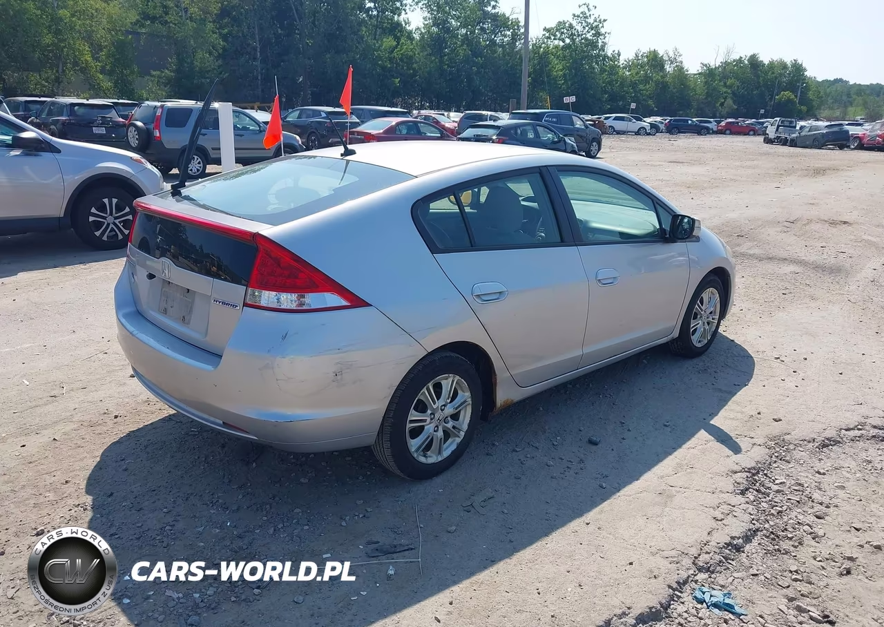 2010 Honda Insight Ex VIN:JHMZE2H74AS040530 - 4
