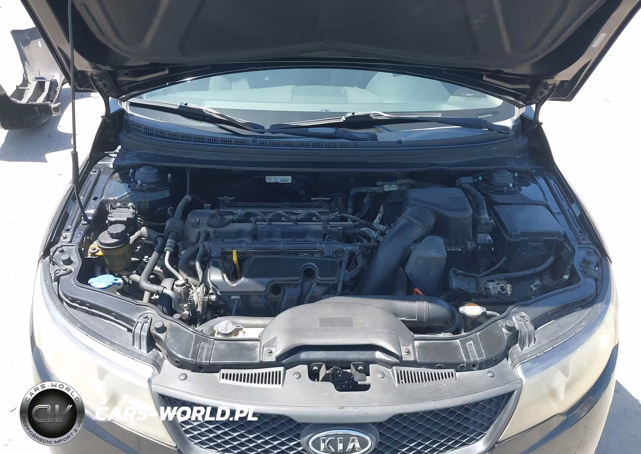 2010 Kia Forte Lx VIN:KNAFT4A20A5865769 - 10