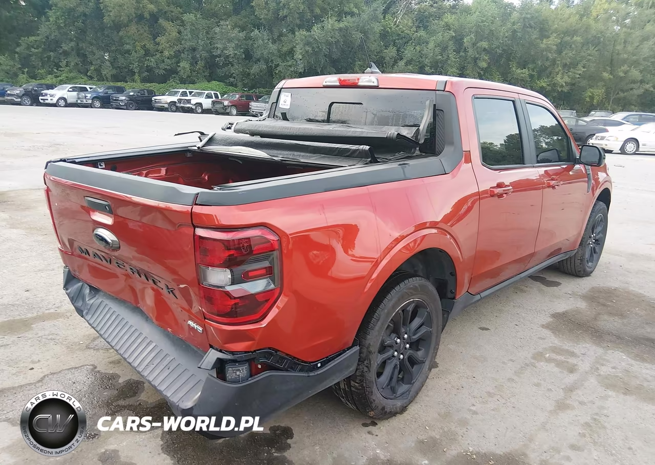 2023 Ford Maverick Lariat VIN:3FTTW8F93PRA25694 - 4
