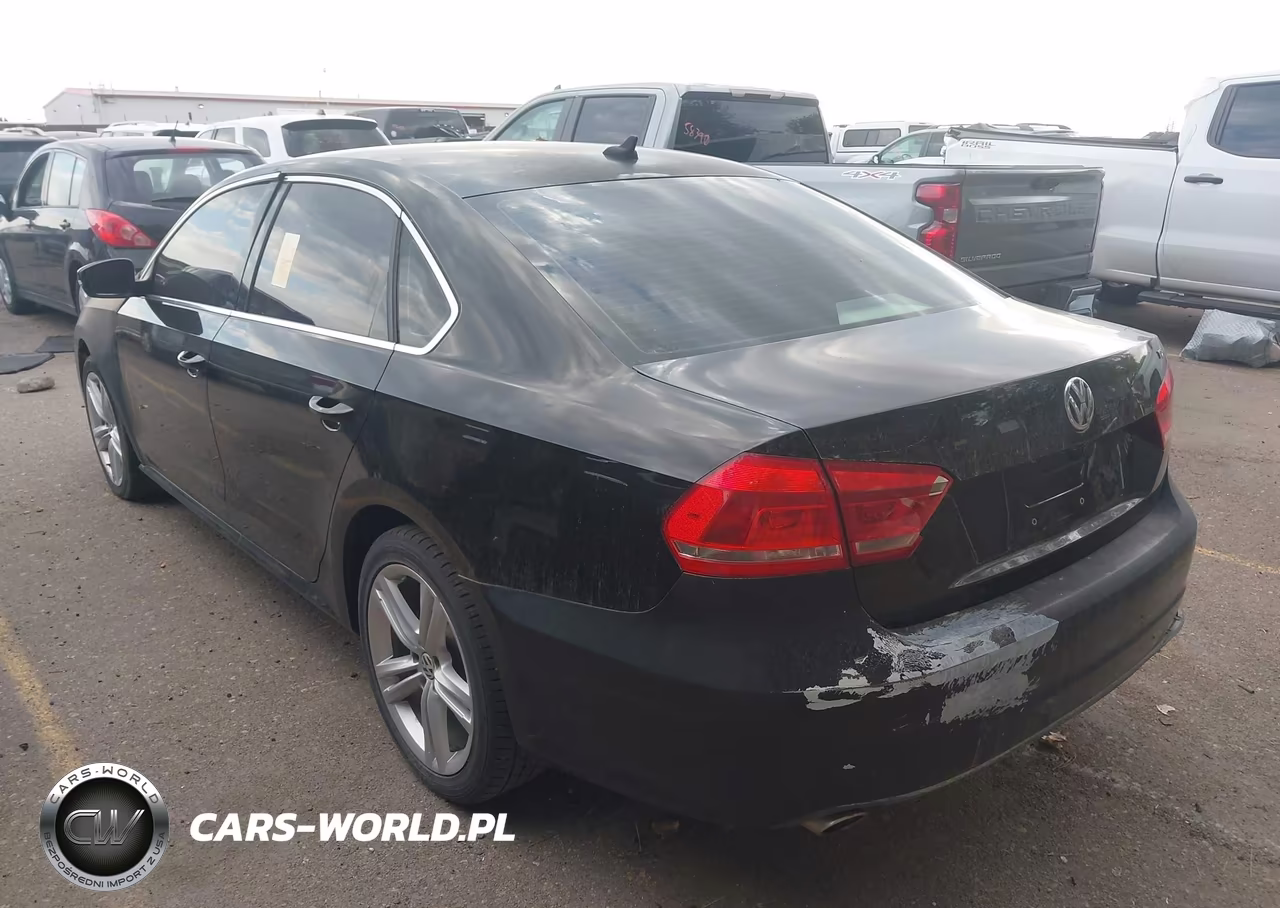 2014 Volkswagen Passat 2.0L Tdi Se VIN:1VWBN7A33EC059588 - 3
