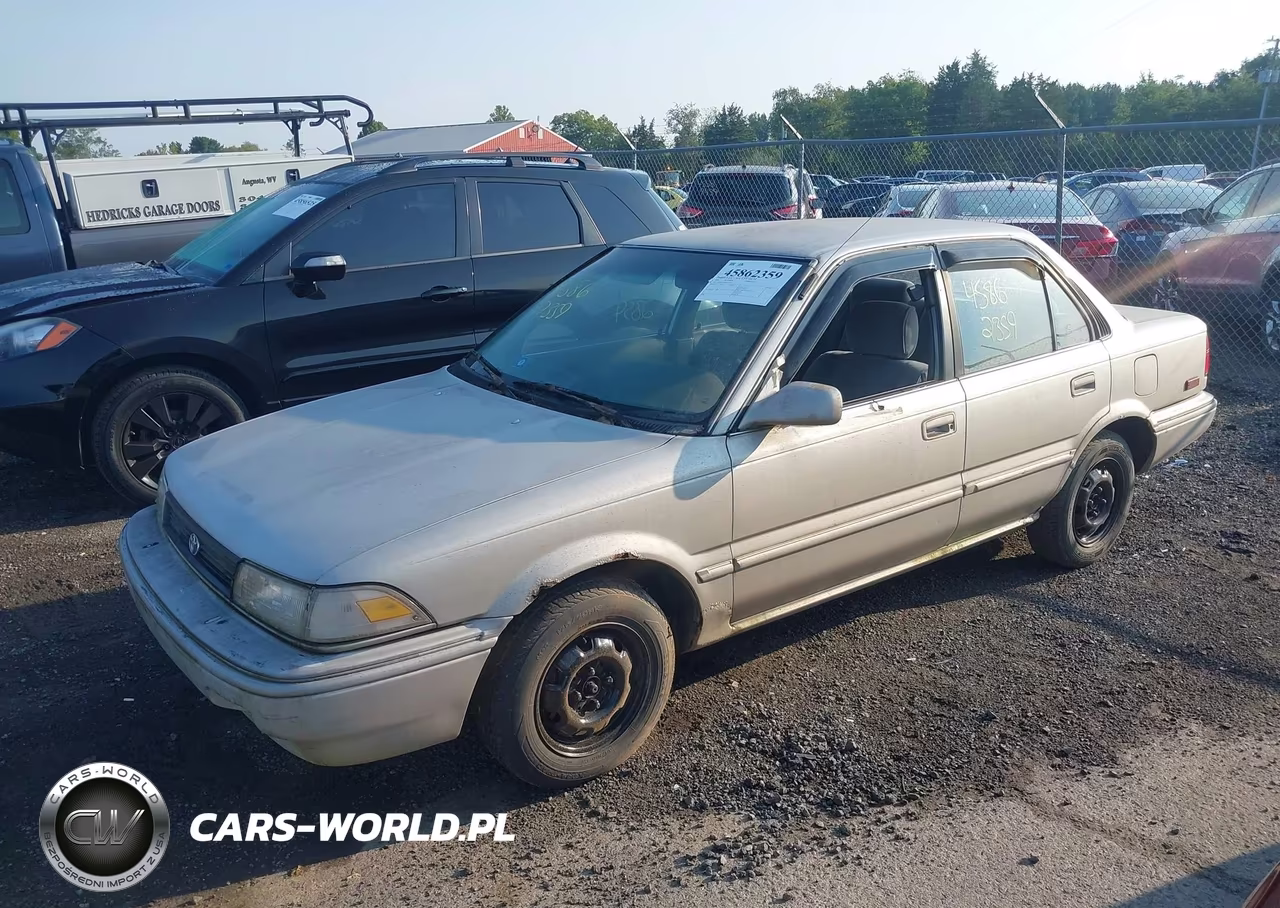 1991 Toyota Corolla Le VIN:JT2AE97AXM3433976 - 2