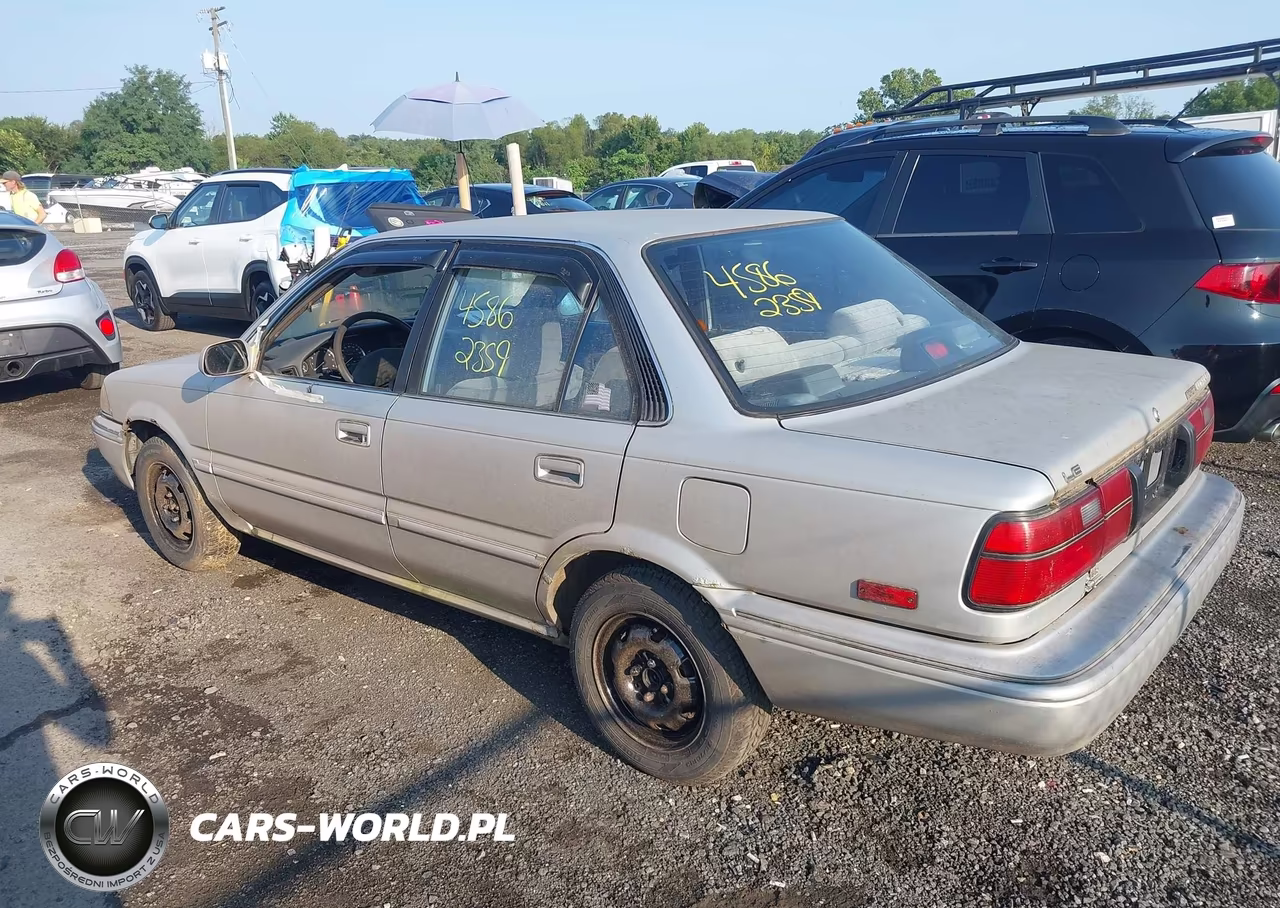 1991 Toyota Corolla Le VIN:JT2AE97AXM3433976 - 3