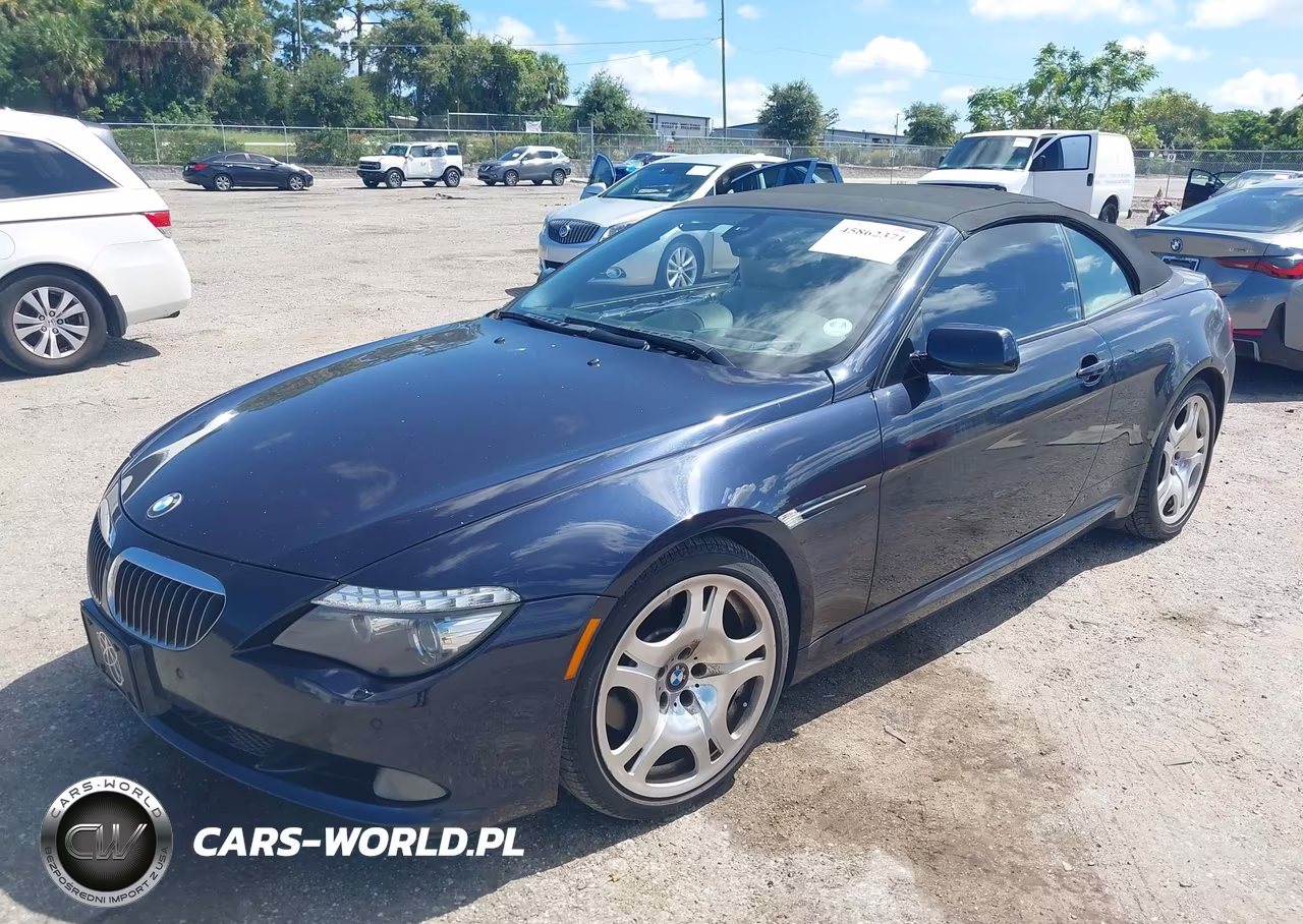 2008 BMW 650I VIN:WBAEB535X8CX62005 - 2