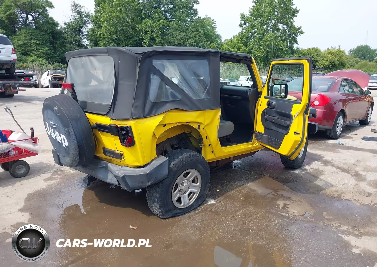 2009 Jeep Wrangler X VIN:1J4FA24179L756369 - 4
