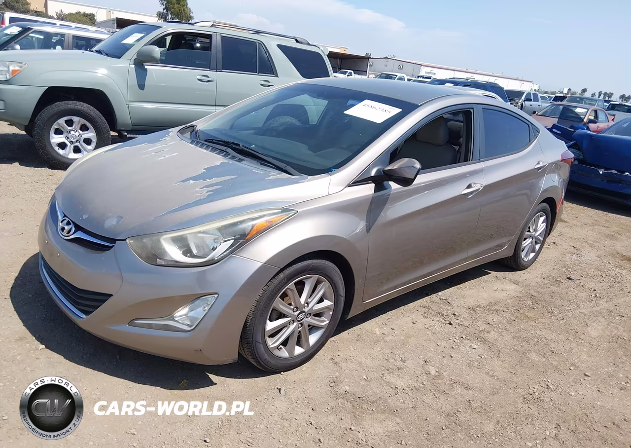 2016 Hyundai Elantra Se VIN:5NPDH4AE2GH656693 - 2