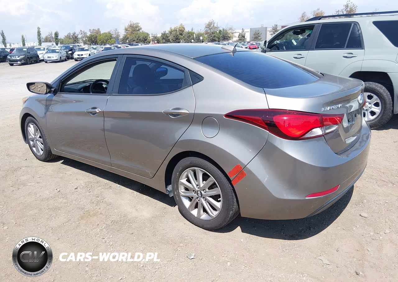2016 Hyundai Elantra Se VIN:5NPDH4AE2GH656693 - 3