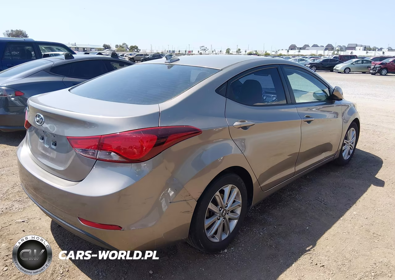 2016 Hyundai Elantra Se VIN:5NPDH4AE2GH656693 - 6