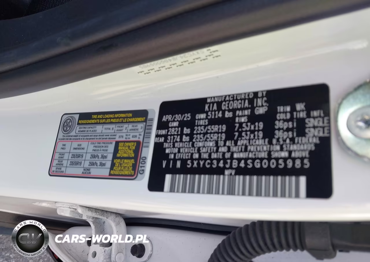 2025 Kia Ev6 Light Rwd VIN:5XYC34JB4SG005985 - 9