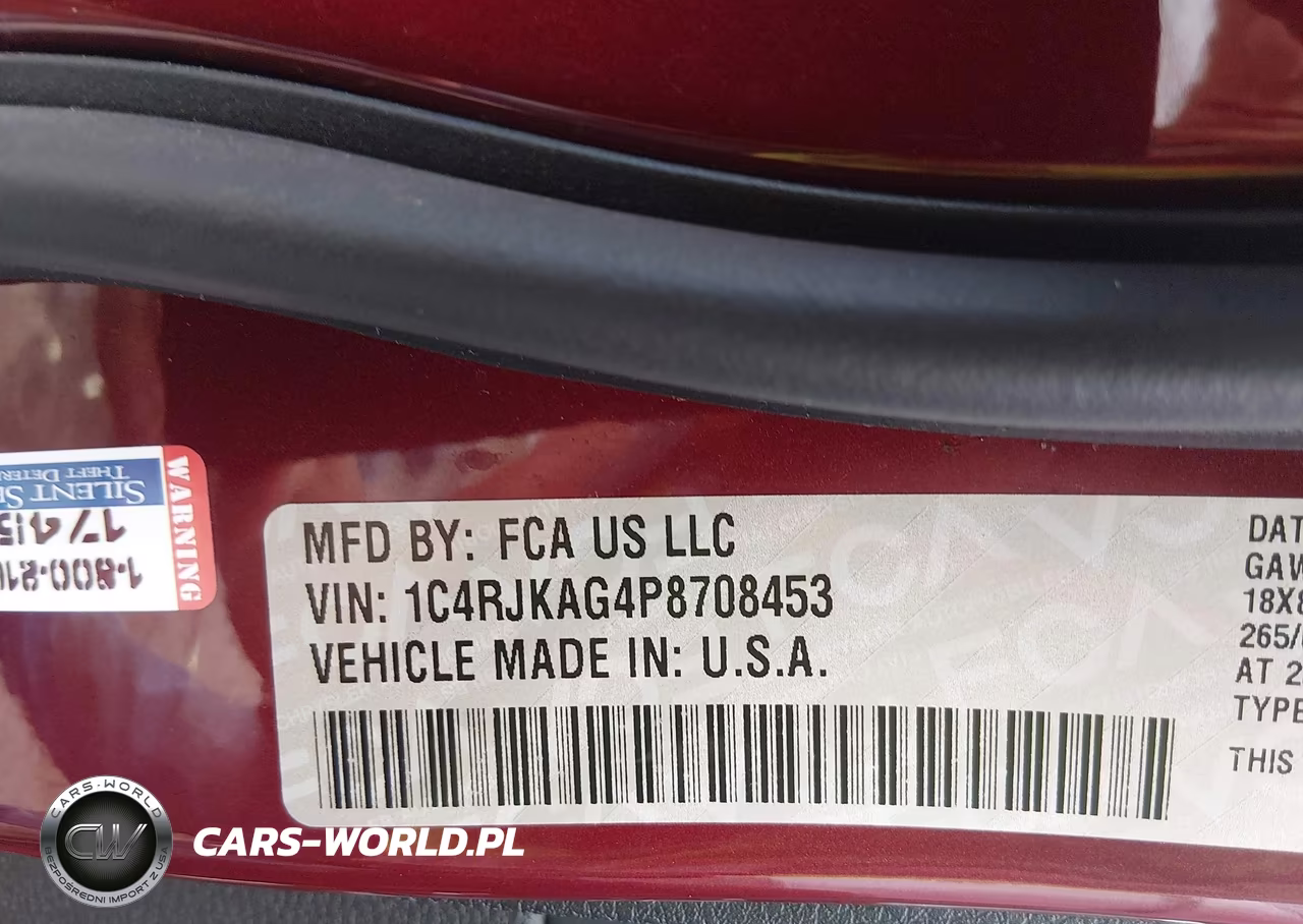 2023 Jeep Grand Cherokee L Laredo 4X4 VIN:1C4RJKAG4P8708453 - 9