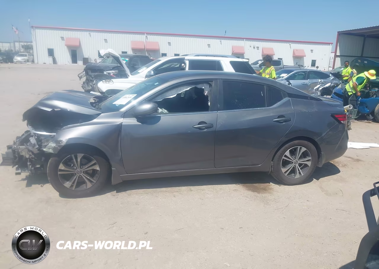 2020 Nissan Sentra Sv Xtronic Cvt VIN:3N1AB8CV9LY250855 - 14