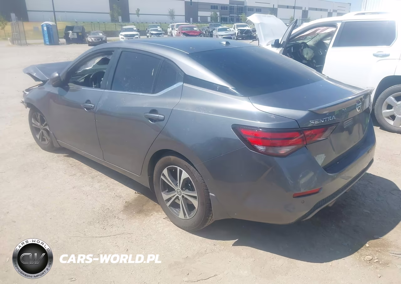 2020 Nissan Sentra Sv Xtronic Cvt VIN:3N1AB8CV9LY250855 - 3
