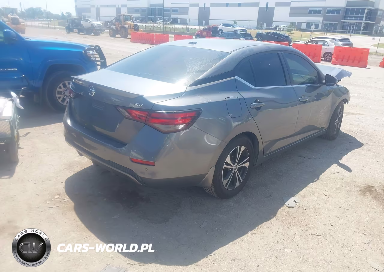 2020 Nissan Sentra Sv Xtronic Cvt VIN:3N1AB8CV9LY250855 - 4