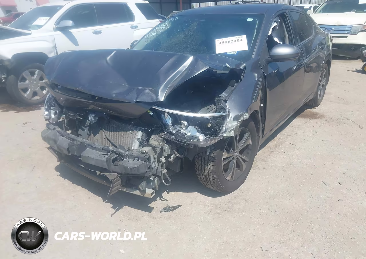 2020 Nissan Sentra Sv Xtronic Cvt VIN:3N1AB8CV9LY250855 - 6