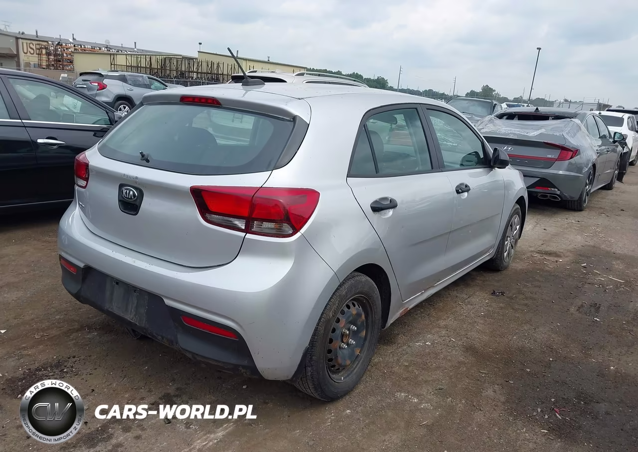 2018 Kia Rio Lx VIN:3KPA25AB3JE088868 - 4