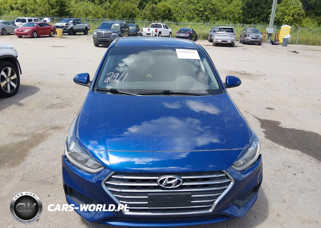 2021 Hyundai Accent Se-Sel VIN:3KPC24A61ME147555 - 12