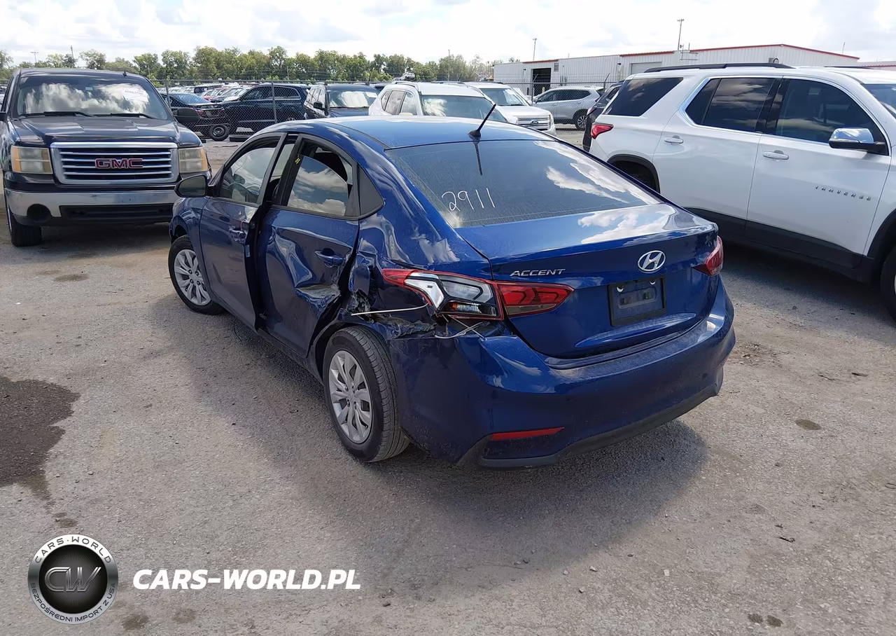 2021 Hyundai Accent Se-Sel VIN:3KPC24A61ME147555 - 3
