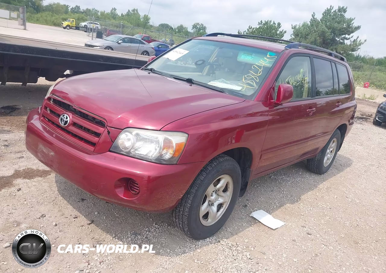 2005 Toyota Highlander VIN:JTEGD21A450108646 - 2