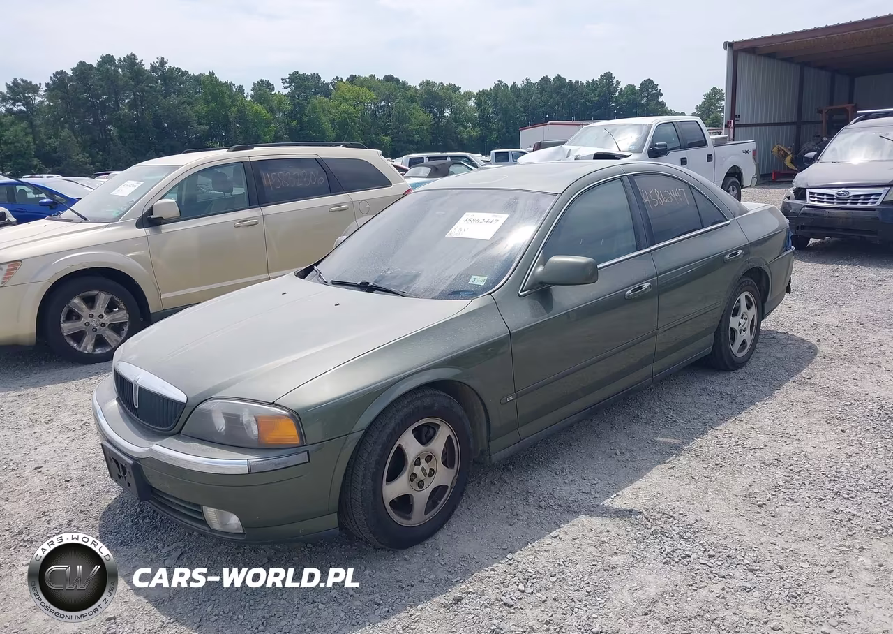 2000 Lincoln Ls V6 Auto-V6 Manual VIN:1LNHM86S6YY758478 - 2