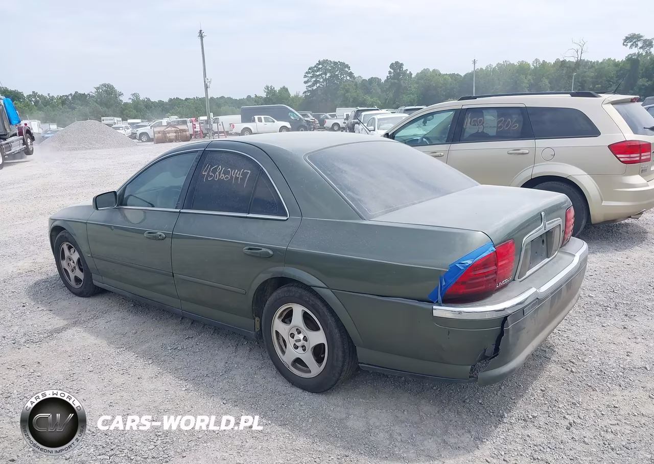 2000 Lincoln Ls V6 Auto-V6 Manual VIN:1LNHM86S6YY758478 - 3
