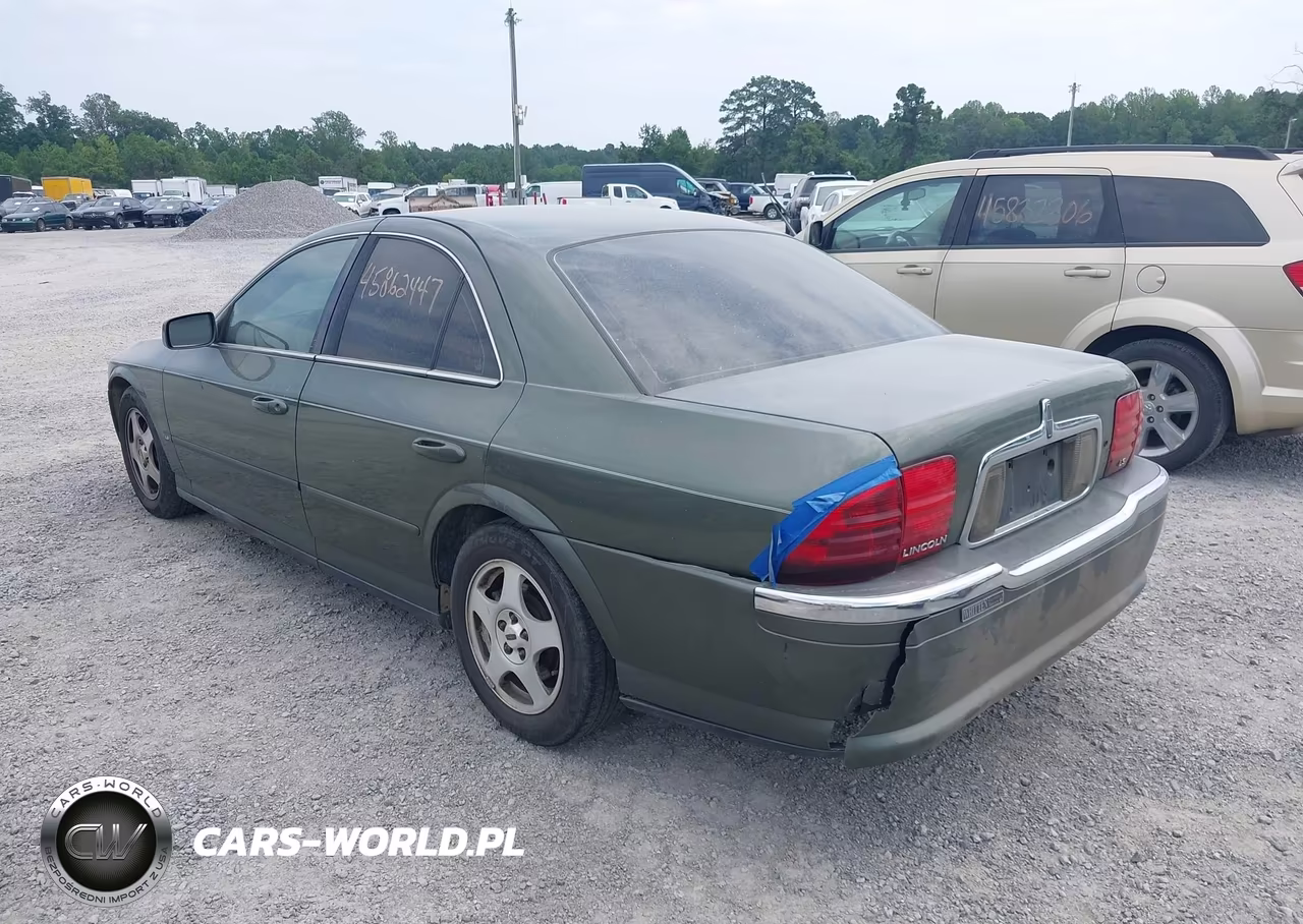 2000 Lincoln Ls V6 Auto-V6 Manual VIN:1LNHM86S6YY758478 - 6