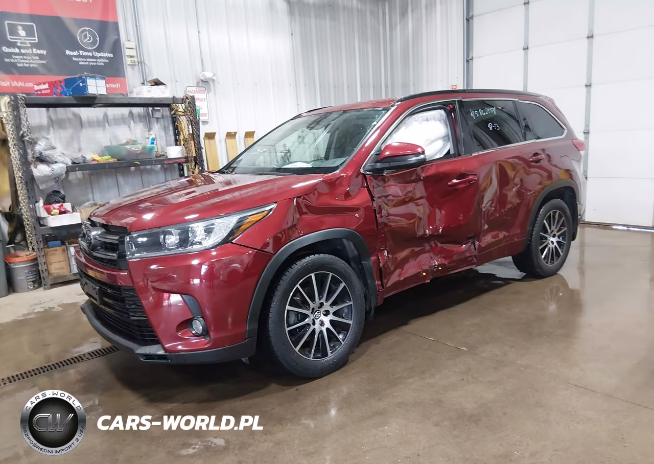 2017 Toyota Highlander Se VIN:5TDJZRFH3HS483309 - 2