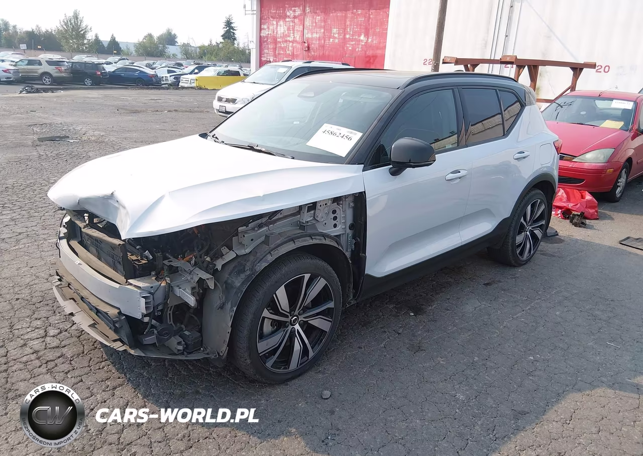 2021 Volvo Xc40 Recharge Pure Electric P8 VIN:YV4ED3URXM2593166 - 2