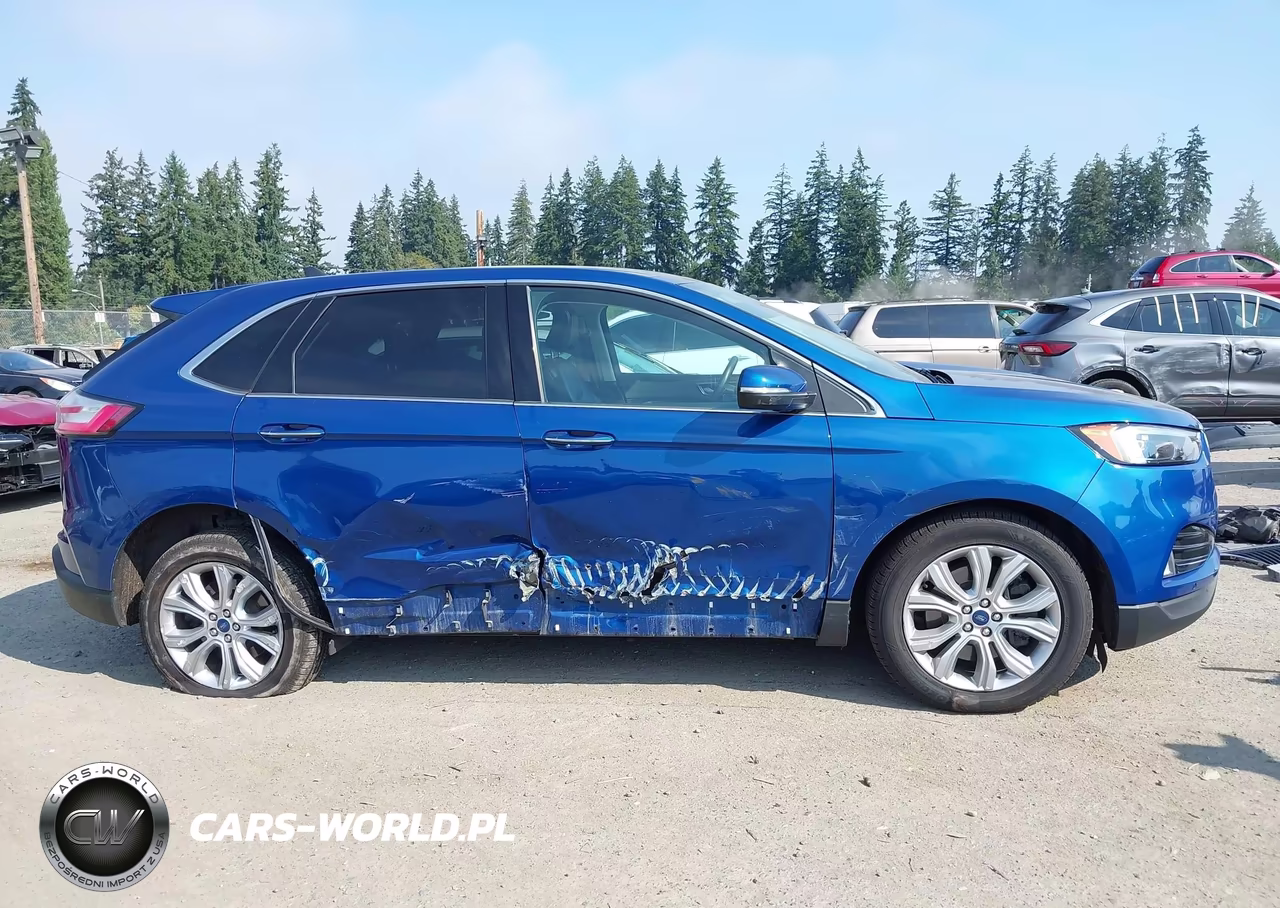 2022 Ford Edge Titanium VIN:2FMPK4K93NBA47231 - 13