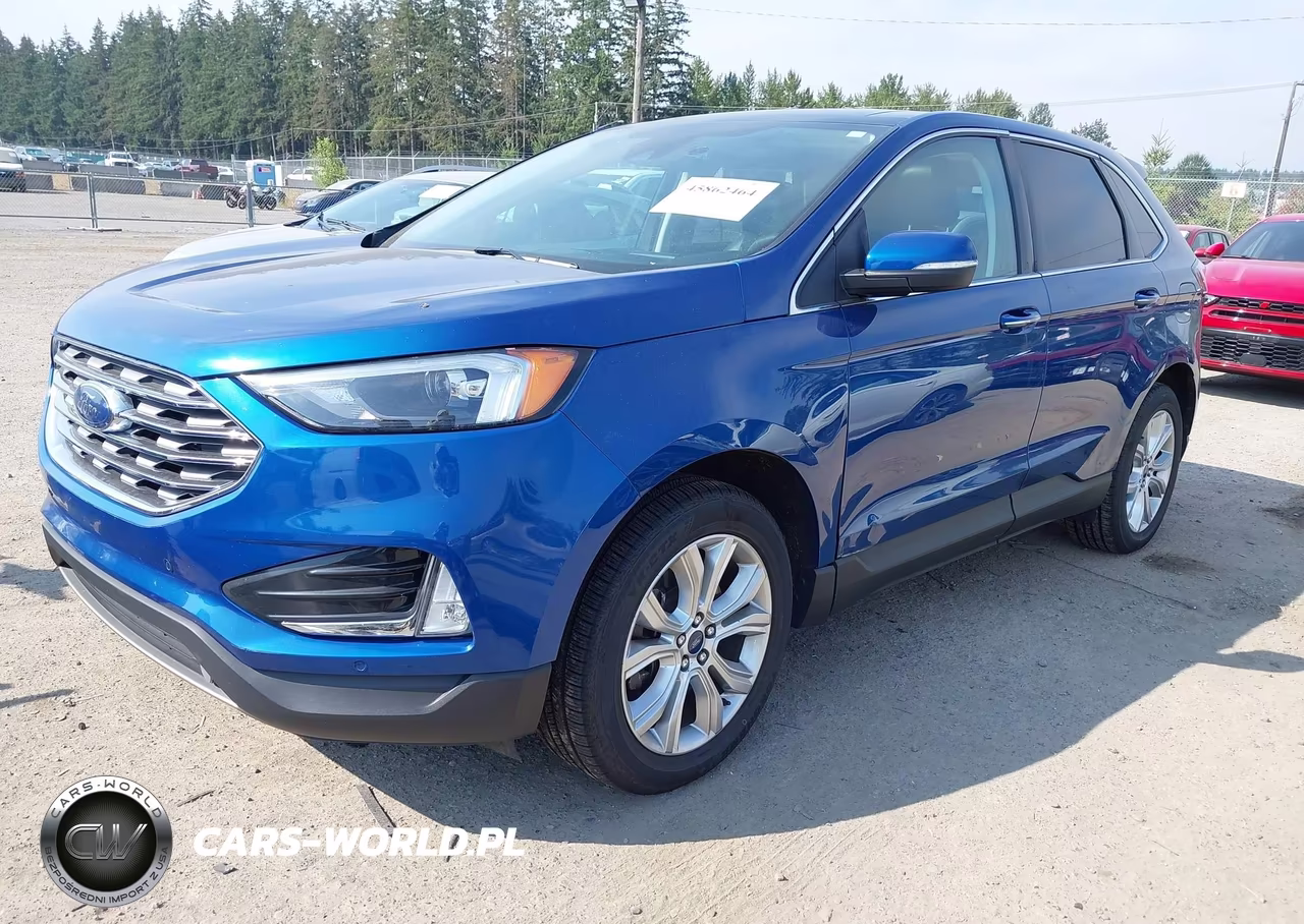 2022 Ford Edge Titanium VIN:2FMPK4K93NBA47231 - 2