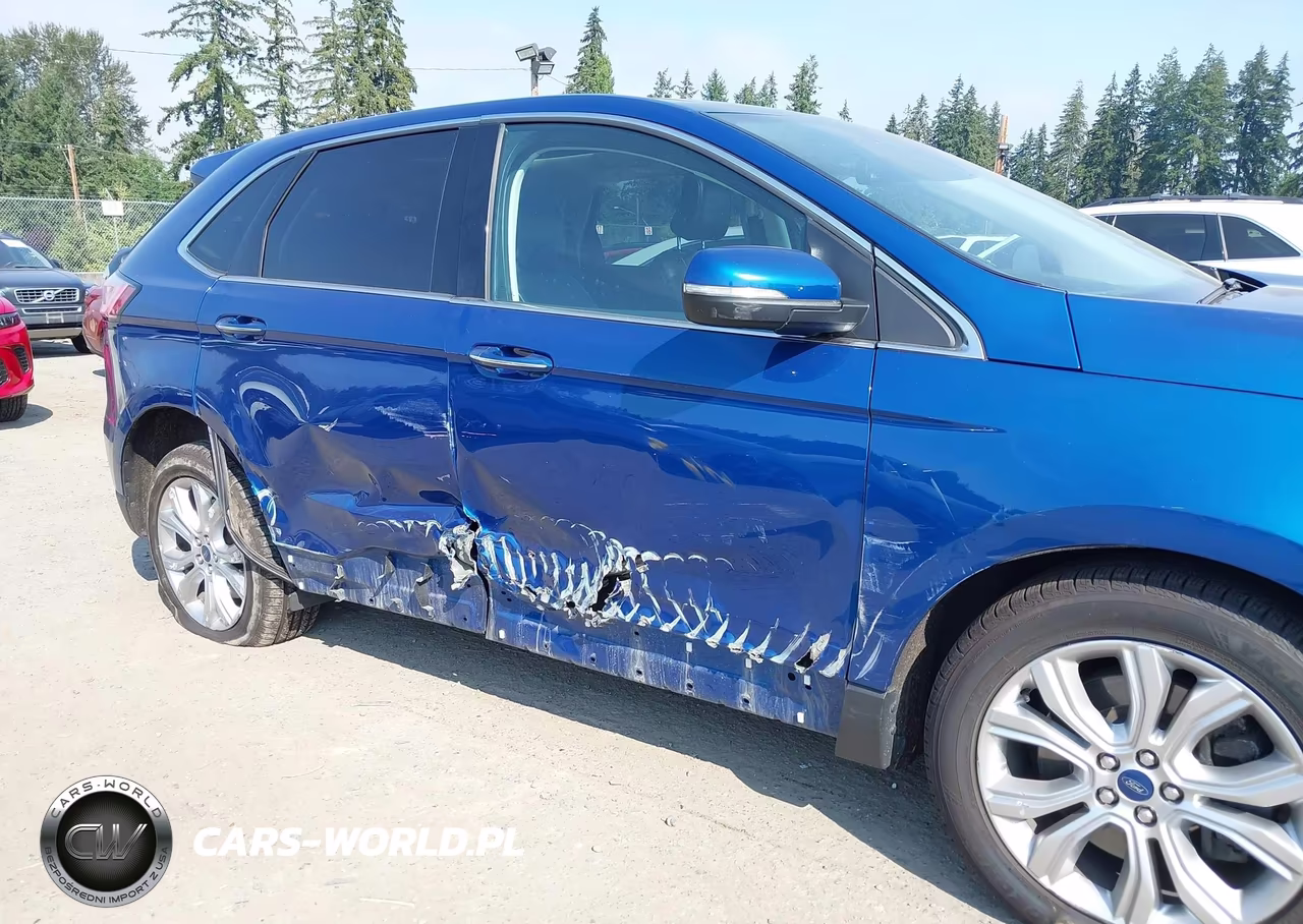 2022 Ford Edge Titanium VIN:2FMPK4K93NBA47231 - 6