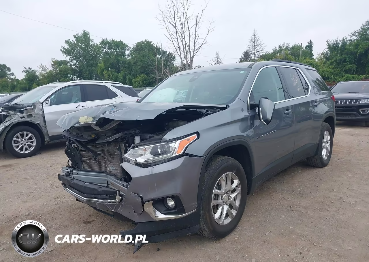 2020 Chevrolet Traverse Awd Lt Cloth VIN:1GNEVGKWXLJ264074 - 2