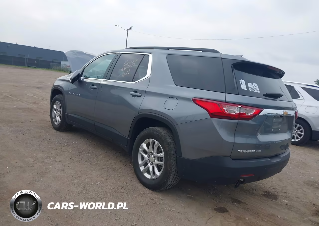 2020 Chevrolet Traverse Awd Lt Cloth VIN:1GNEVGKWXLJ264074 - 3