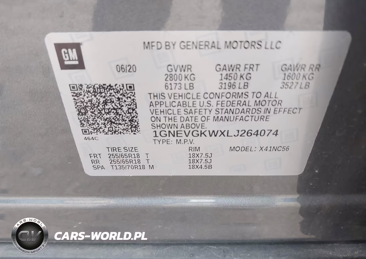 2020 Chevrolet Traverse Awd Lt Cloth VIN:1GNEVGKWXLJ264074 - 9