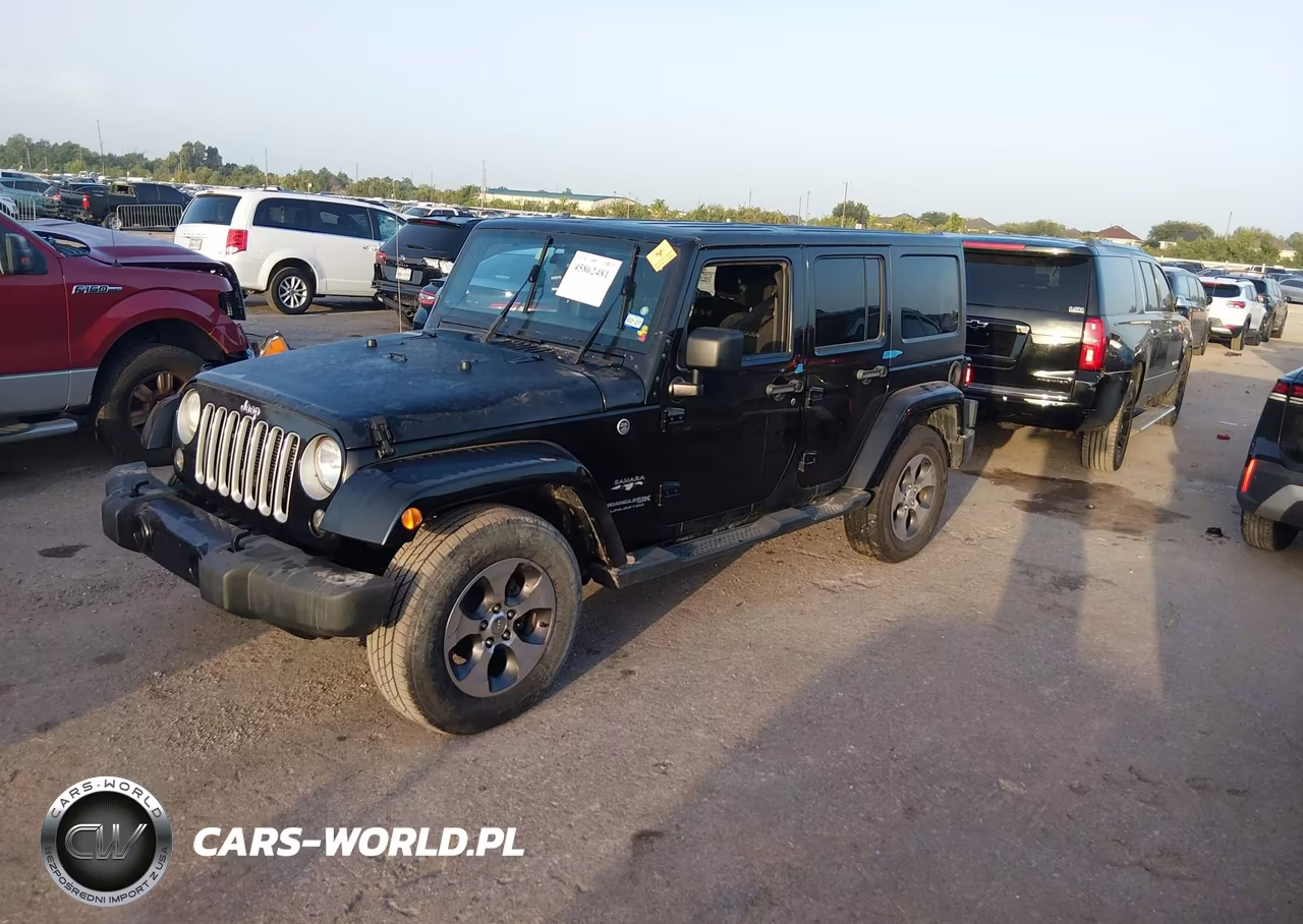 2018 Jeep Wrangler Jk Unlimited Sahara VIN:1C4HJWEG4JL801877 - 2