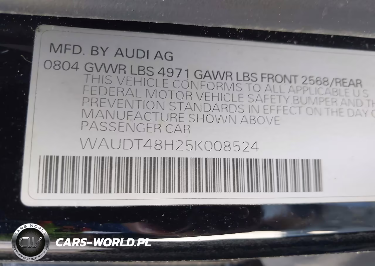 2005 Audi A4 3.0 VIN:WAUDT48H25K008524 - 9