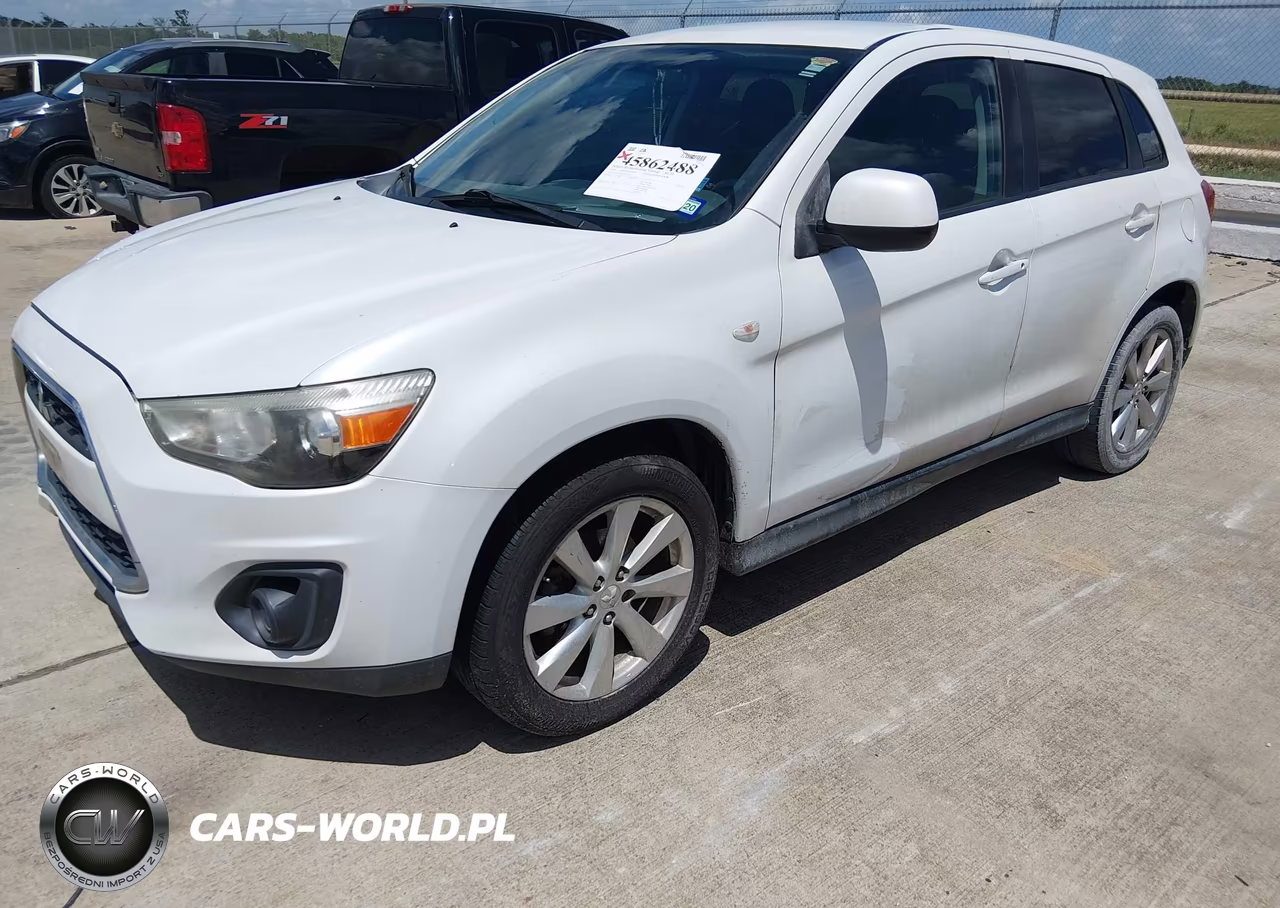 2013 Mitsubishi Outlander Sport Es VIN:4A4AP3AU2DE015927 - 2