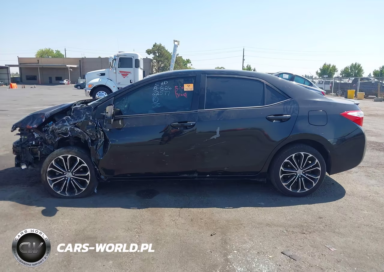 2016 Toyota Corolla S Plus VIN:5YFBURHE0GP376845 - 15