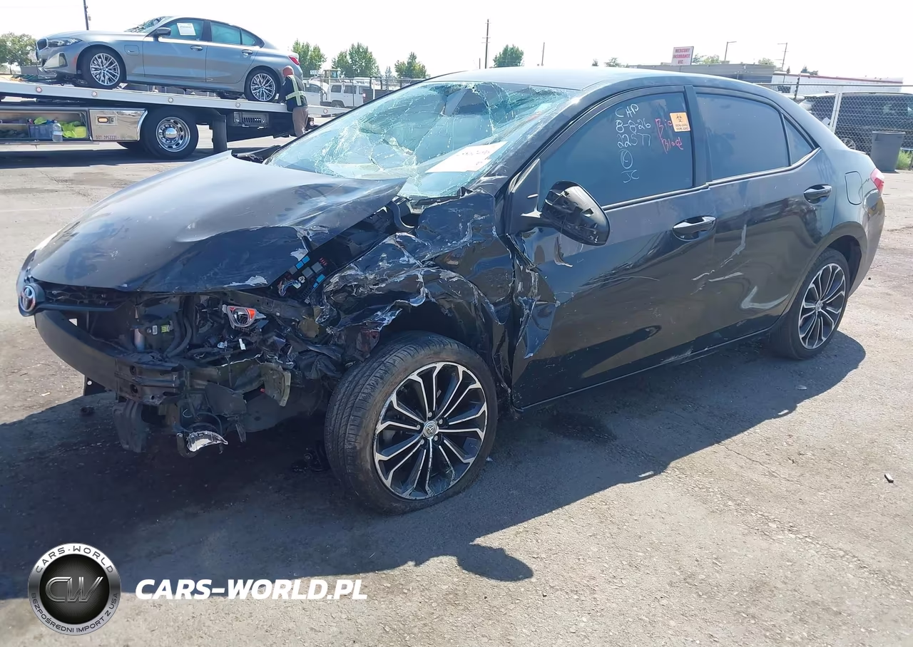 2016 Toyota Corolla S Plus VIN:5YFBURHE0GP376845 - 2