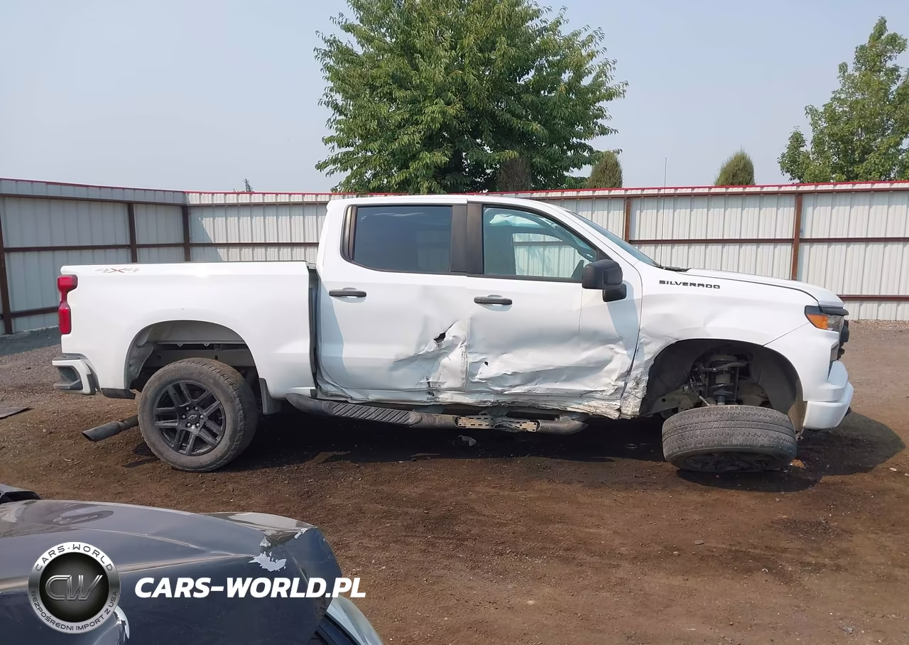 2022 Chevrolet Silverado 1500 4Wd Short Bed Custom VIN:1GCPDBEK7NZ518358 - 13