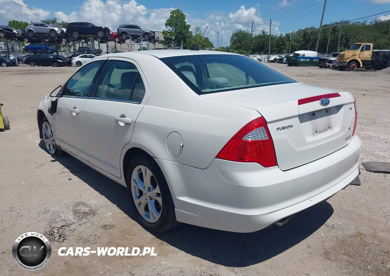 2012 Ford Fusion Se VIN:3FAHP0HG9CR171873 - 3