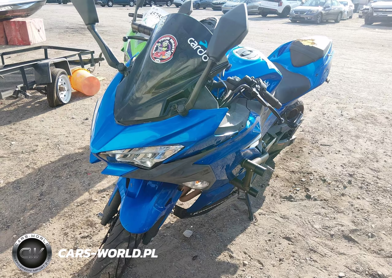 2018 Kawasaki Ex400 VIN:JKAEXKH11JDA13485 - 2
