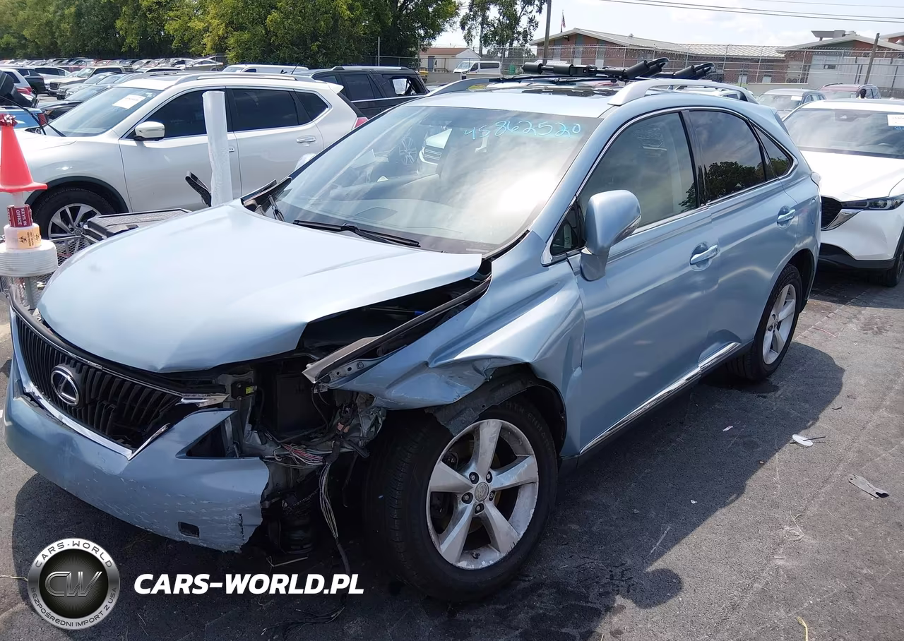 2010 Lexus Rx 350 VIN:2T2BK1BA1AC052366 - 2