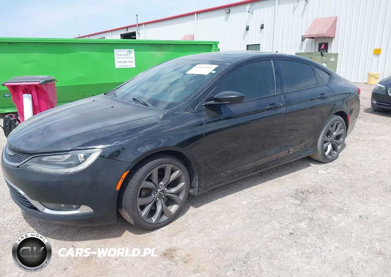 2015 Chrysler 200 S VIN:1C3CCCBG0FN608844 - 2