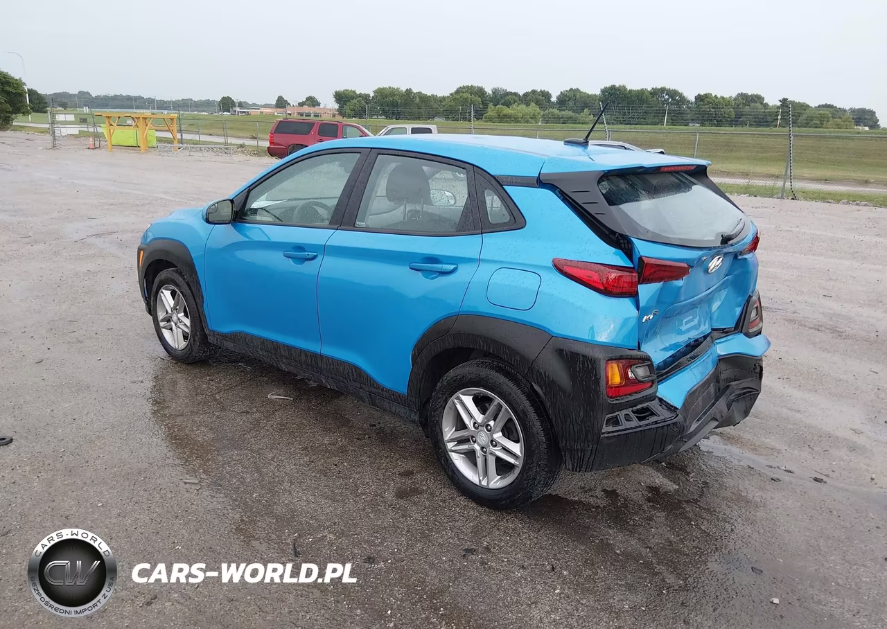 2021 Hyundai Kona Se VIN:KM8K12AA3MU639136 - 3