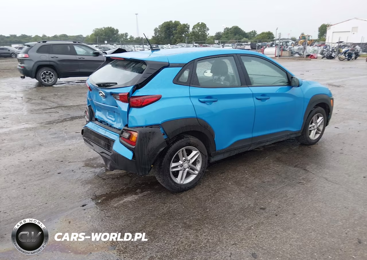 2021 Hyundai Kona Se VIN:KM8K12AA3MU639136 - 4