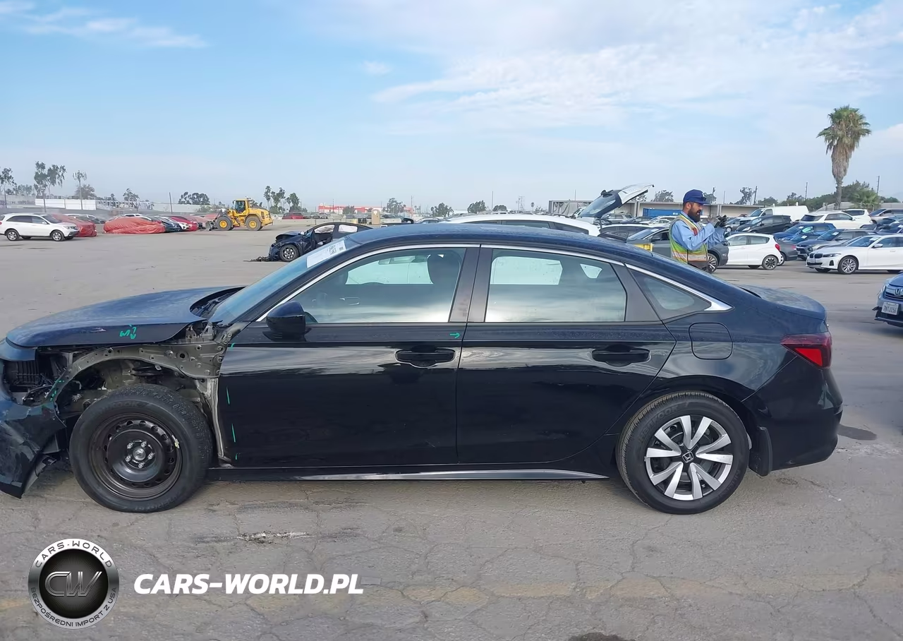 2026 Honda Civic Lx VIN:2HGFE2F23TH599980 - 15