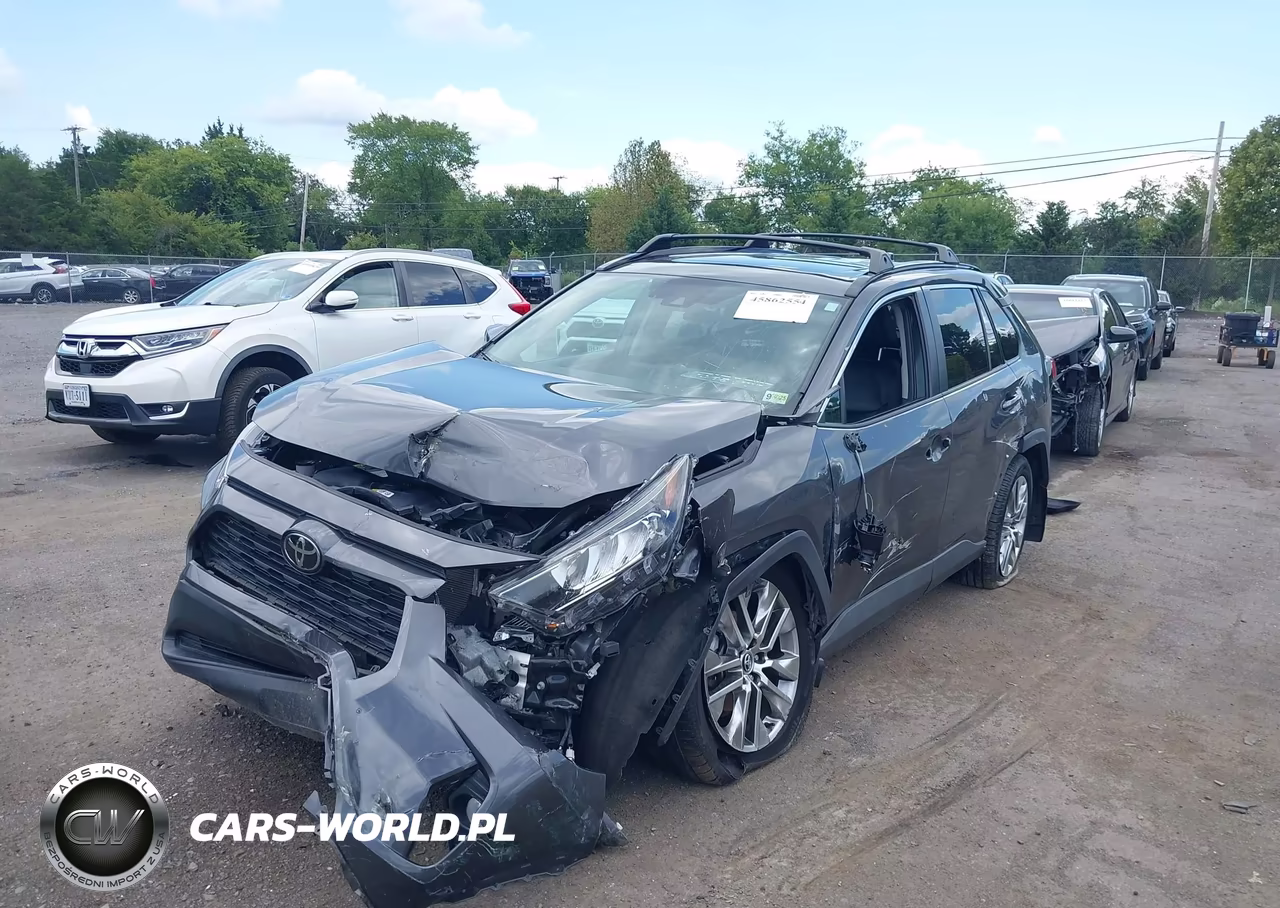 2020 Toyota Rav4 Xle Premium VIN:2T3A1RFV7LW086075 - 2