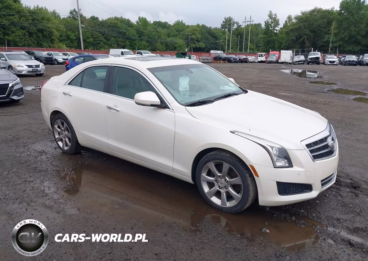 2014 Cadillac Ats Luxury VIN:1G6AH5RX5E0158922 - 1