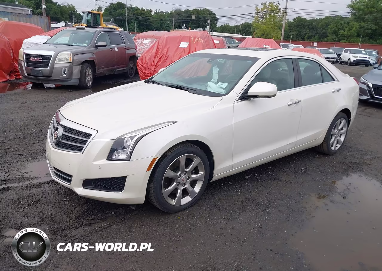 2014 Cadillac Ats Luxury VIN:1G6AH5RX5E0158922 - 2